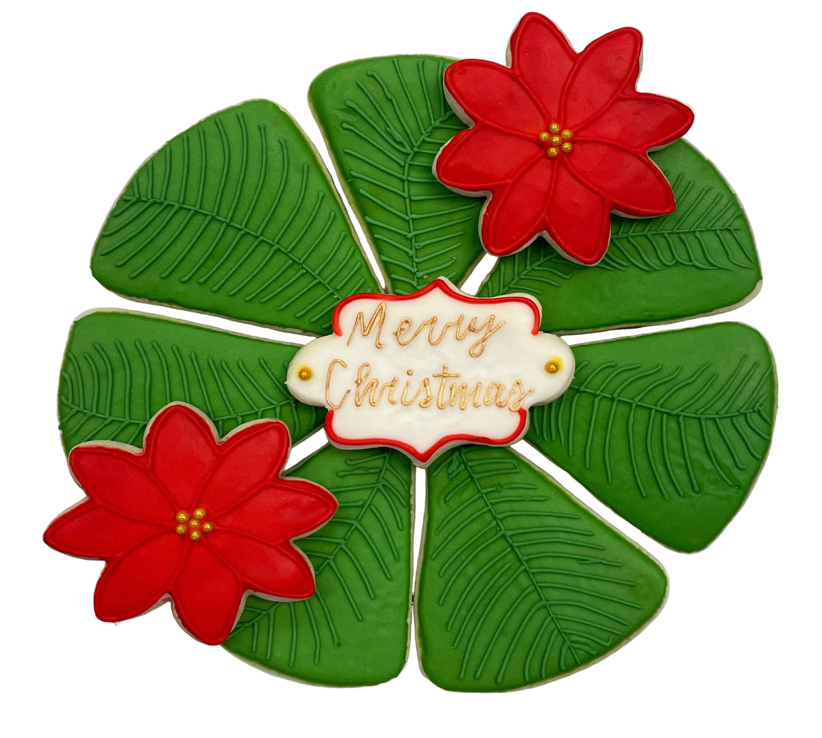 Christmas Cookie Platter "Green"